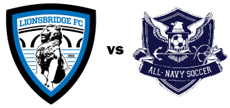 Lionsbridge FC vs. All-Navy Soccer Team (May 30, 2018) poster