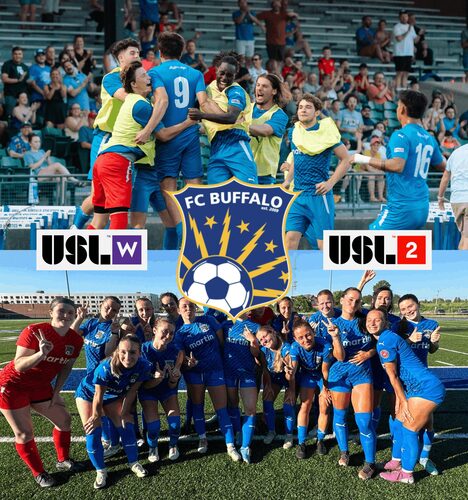 FC Buffalo Doubleheader: Women's Blue/Gold Scrimmage & men's friendly vs Flower City Union poster