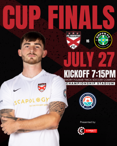 Home GCPL Playoffs  Alabama FC South Storm  VS Gaffa FC poster