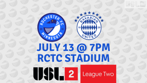 USL 2 Men's League: Rochester FC vs Milwaukee Bavarians part 2 poster