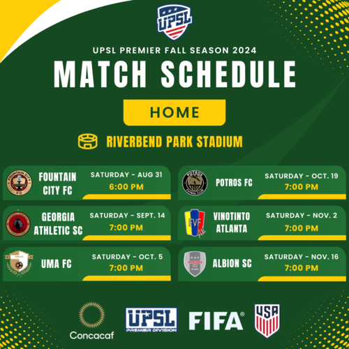 North Georgia United vs Fountain City FC poster