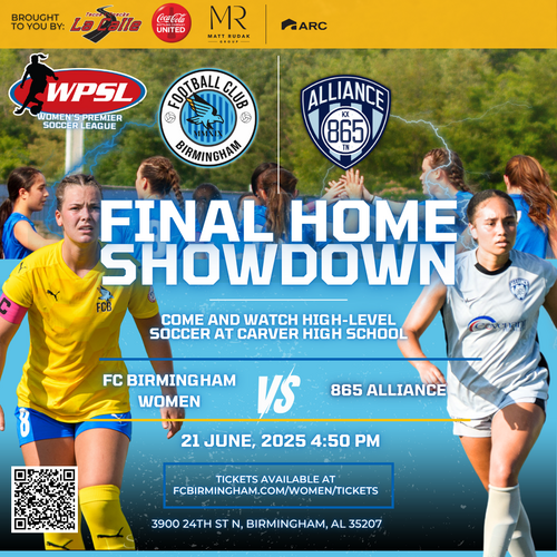 FC Birmingham Women vs 865 Alliance poster