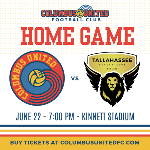 Columbus United vs. Tallahassee SC poster