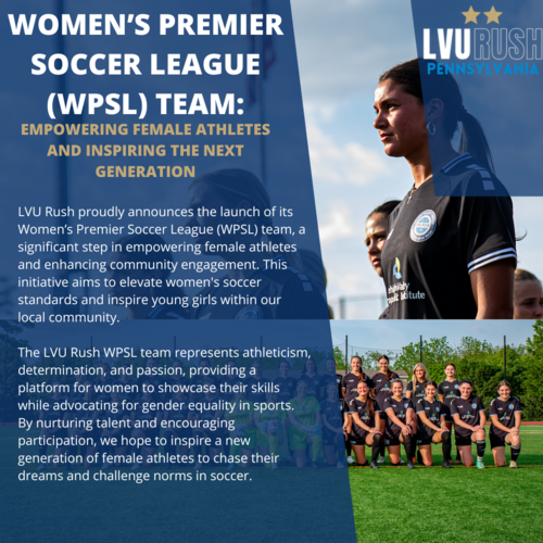 LVU Rush WPSL 2025 poster