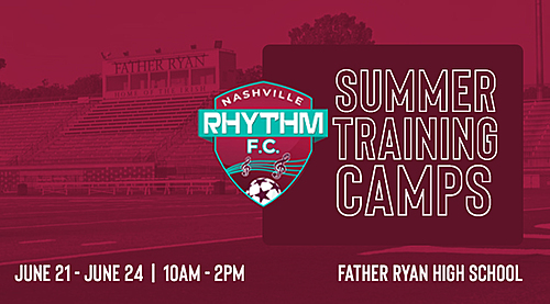 Nashville Rhythm FC Summer Training Camp June 21 - 24 poster