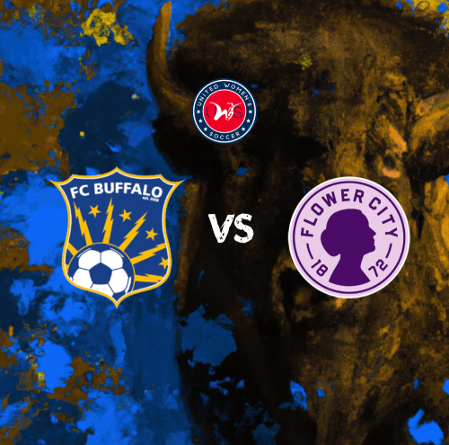 FC Buffalo women vs Flower City 1872 poster