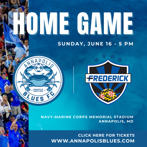 Annapolis Blues FC vs FC Frederick (24') poster