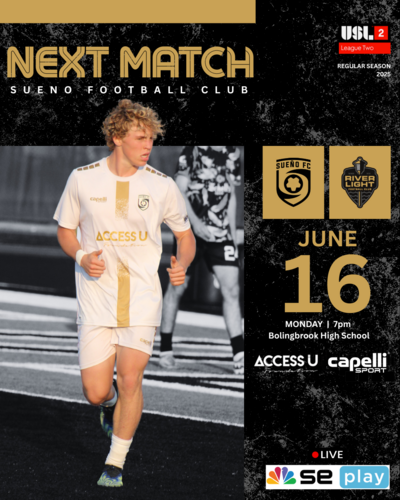 USL League Two: Sueno FC vs River Light poster