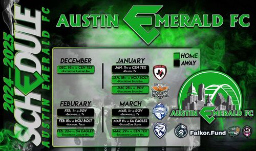 Austin Emerald FC vs Central Texas poster