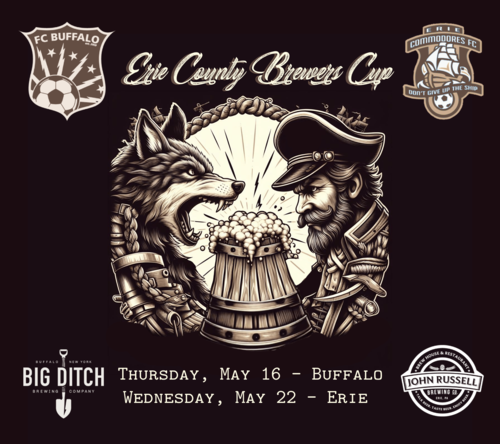 Brewers Cup -- FC Buffalo men vs Erie Commodores poster