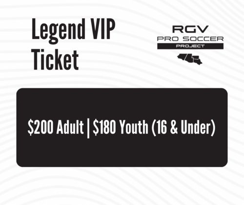 2025 RGV Pro Soccer Season Tickets (Legend VIP) image