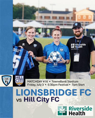 Lionsbridge FC vs Hill City FC (July 3, 2026) poster