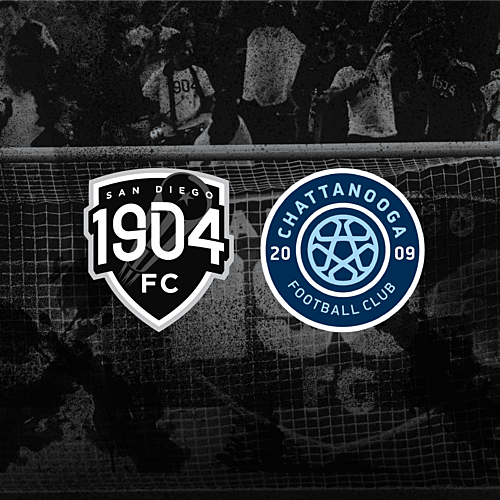1904 FC vs Chattanooga FC poster