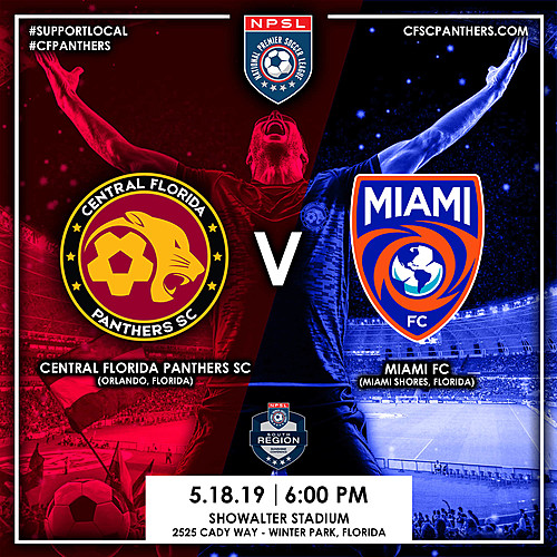 Central Florida Panthers SC v Miami FC poster