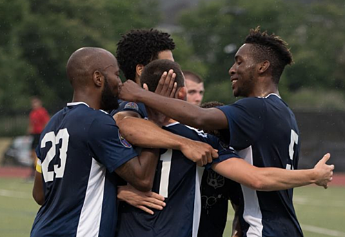 FC Buffalo vs. Erie Commodores SC - Derby Day poster