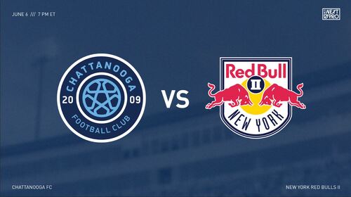 Chattanooga FC vs Red Bull New York II poster