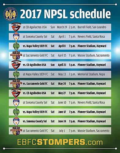 East Bay FC Stompers vs. CD Aguiluchos USA (Bladium Alameda) image