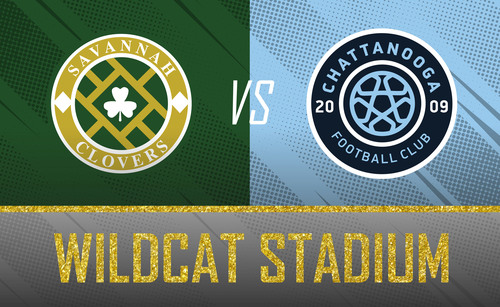 SAVANNAH CLOVERS vs. CHATTANOOGA FC 10.21.23 poster
