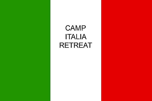Camp Italia Retreat & Worcester Fuel FC Donation portal poster
