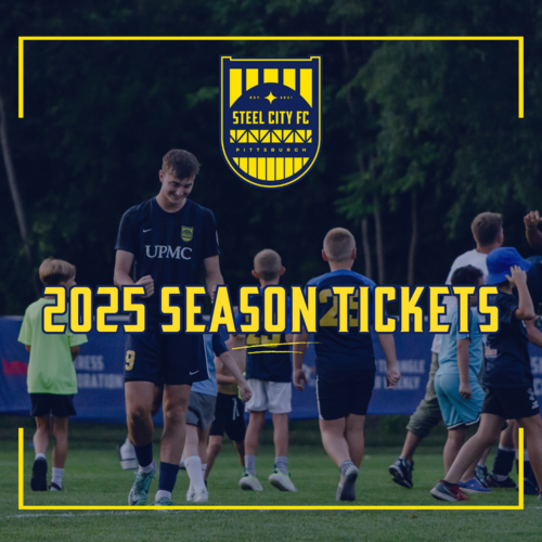 Steel City FC Men's Season Tickets 2025 