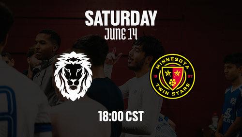 Ticket: June 14 vs Minnesota Twinstars FC poster