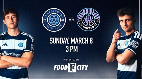 Chattanooga FC vs CT United poster
