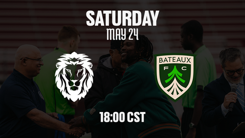 Ticket: May 24 vs Bateaux FC poster